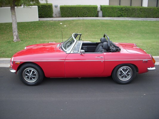 1974 MGB Roadster. . . Overdrive! image