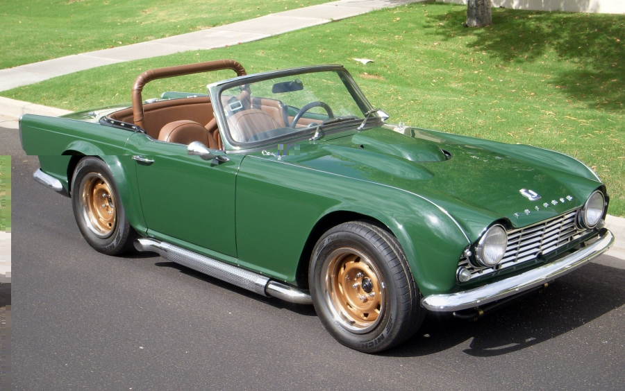 1963 Triumph TR4. . .V8 image