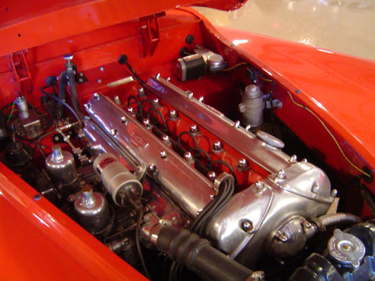 1956 Jaguar XK 140 OTS Engine