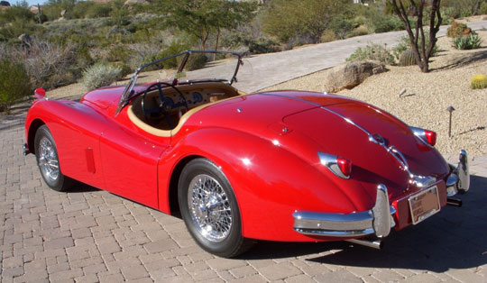 1956 Jaguar XK 140 OTS