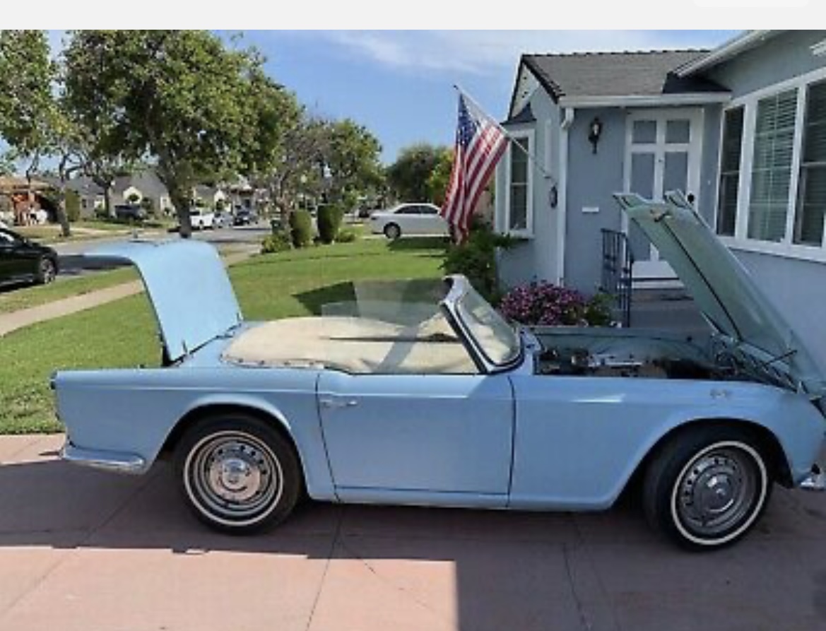 1962 Triumph TR4, Survivor image